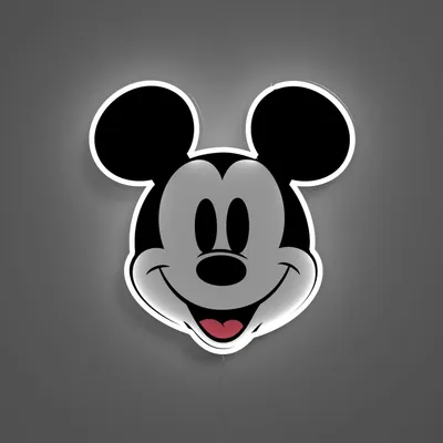Immagine prodotto di Neon Yellowpop Disney Mickey faccia stampata