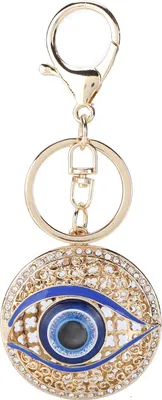 Produktbild von Evil Eye Keychain Durable Portable Bunte Schlüsselanhänger für Handtasche Haken Home Dekoration Geschenke