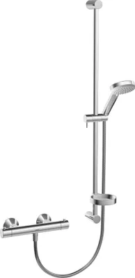 Produktbild von Hansa Renovierungsset Brause HANSAUNITA mit Hansaviva Wandstangen-Set 900 mm verchromt