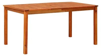 Produktbild von Gartentisch aus Akazienholz 150x90x74 cm wetterfest