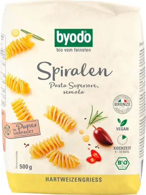 Produktbild von Pasta - Spiralen semola 500g