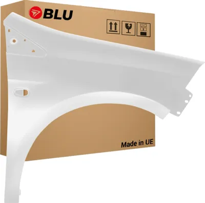Image de BLU Aile Compatible avec Fiat Bravo 296A Droite Weiss WeißDivino | 2007-2014 | Avant | Peint| Prêt à Monter | Acier