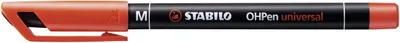 Obrázek produktu pro STABILO OHPen universal permanent - 10 Pack - Rot