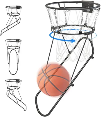 Image de Accessoire de rebond pour panier de basket-ball - Piste réglable à 360° pour cercles de 18 pouces