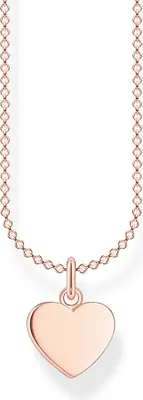 Produktbild von Thomas Sabo Herzkette für Damen aus rosévergoldetem 925er Silber