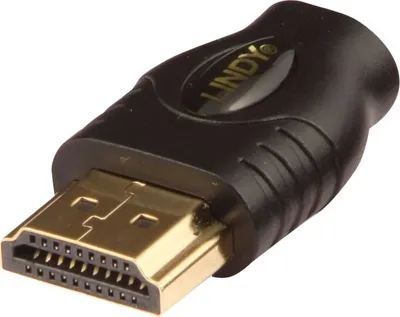 Image de Lindy 41083 HDMI Adapter Typ A/M an D/F HDMI A/M to HDMI Micro D/F