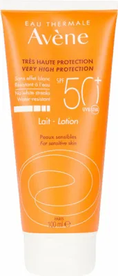 Produktbild von Avene 3282770202113, Sonnenschutzlotion, Körper, Tube, Feuchtigkeitsspendend, Schutz, Beruhigend, Empflindliche Haut, 100 ml