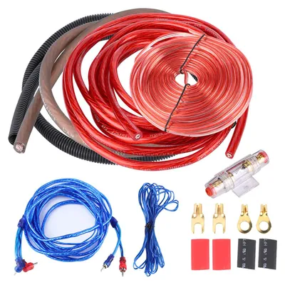 4-Gauge-2800-W-Subwoofer-Kabelset für Auto-Audio