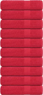 Produktbild von Duschtücher FROGN 10 Stk. Rot 70x140 cm 360 g/m²