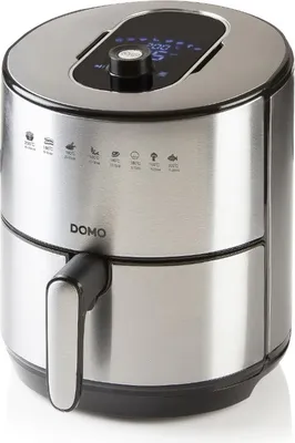 Immagine prodotto di Friggitrice ad aria in acciaio inox da 4l e 1500w Domo DO530FR