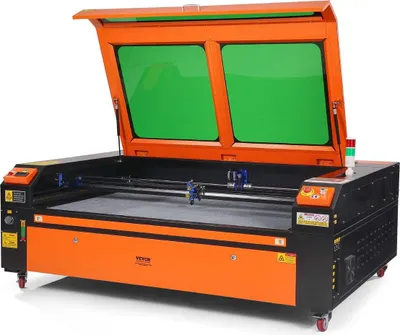 Image de Machine de gravure et d'impression laser CO2 130 W, plateau de travail 900 x 1400 mm