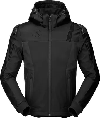 Produktbild von Spidi Warrior Motorrad Hoodie, schwarz, L