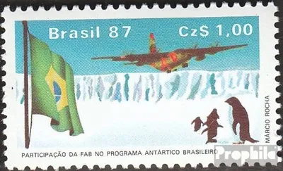 Produktbild von Briefmarken Brasilien 1987 Mi 2207 (kompl.Ausg.) postfrisch Antarktisprogramm