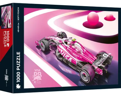 Produktbild von TREFL Puzzle Soft Touch: Autofahrer: Visa Cash App Racing Bulls Miami Livery 1000 dlks