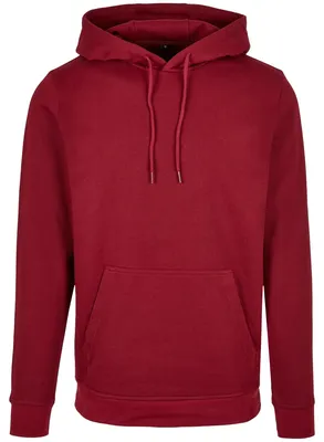 Zdjęcie produktu dla Build Your Brand – bluza z kapturem „Basic” dla mężczyzn/kobiet Uni  LT5512 (S) (bordowa)