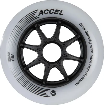 Produktbild von Powerslide Accel Schlittschuhrollen 8 Einheiten Silber 110 mm - 85A Silber 110 mm - 85A