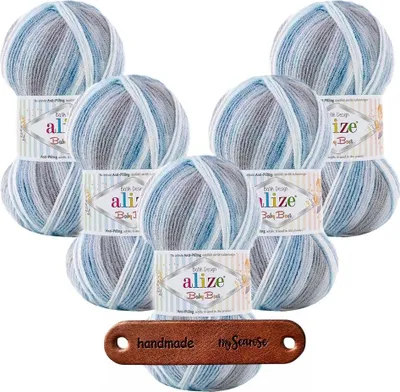 Produktbild von 5 x ALIZE Baby Best Batik 7540 mit Label