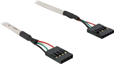 Zdjęcie produktu dla DeLOCK USB Pinheader 4pin/5pin FM/FM, 0,4 m, Żeńska, Żeńska