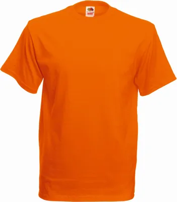 Produktbild von T-Shirt | Fruit of the Loom (FOL61212), Farbe:orange, Größe:S