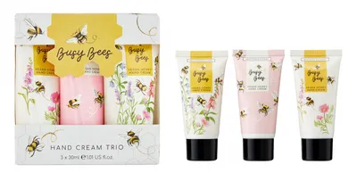 Obrázek produktu pro Heathcote & Ivory Busy Beez 3x30ml trio krémů na ruce Růže,med a tymián