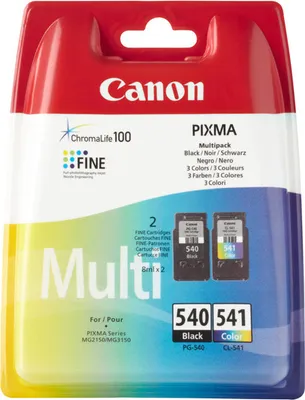 Produktbild von Canon 5225B006 Tintenstrahl Tintenpatrone - Schwarz, Cyan, Magenta, Gelb - Original - 2 / Pack - Tintenstrahl - 180 Seiten Schwarz, Seiten Dreifarbig - 2er Pack