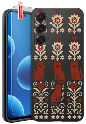 Produktbild von Hüllen für das Samsung A27 5G – Motive | Mattes Silikon-Case + 9H-Glas
