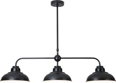 Obrázok produktu pre Závesné svietidlo E27 3x60W matná čierna farba 5309 Dragan Rabalux