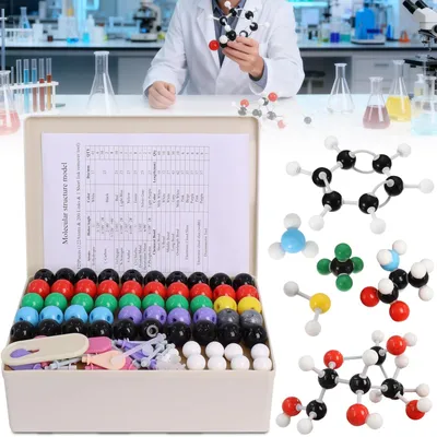 Image de Kit de modèles moléculaires pour l'enseignement de la chimie
