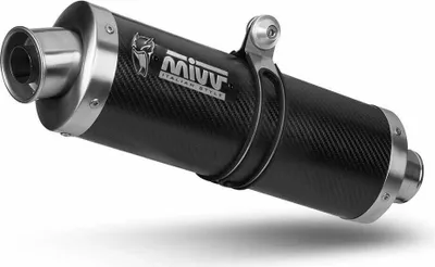 Immagine prodotto di Marmitta Slip-On MIVV OVAL carbon per SUZUKI SV 650