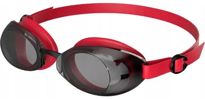 Productafbeelding van Speedo - "Jet 2.0" Zwembril voor heren/dames, uniseks model, IG5050 (one size) (Rood/Rookgrijs)