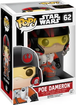 Produktbild von Star Wars - Poe Dameron 62 - Funko Pop! - Vinyl Figur