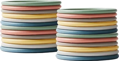 Zdjęcie produktu dla Pierścienie do ćwiczeń Gonge NORDIC, zestaw 24 sztuk