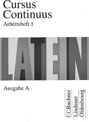 Produktbild von Cursus Continuus A. Arbeitsheft 1