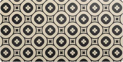 Obrázek produktu pro Geometrický Retro Vzor – Podložka na stůl – Psací podložka – 100x50 cm – Kancelářská podložka – Ochranná podložka – Protiskluzová podložka