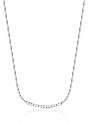 Produktbild von Delicate necklace with clear crystals Desideri BEIN006