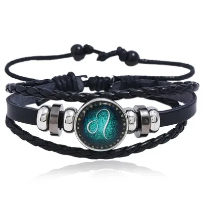 Zdjęcie produktu dla Bransoletka Astrologiczna Lew - Elegancja i Mistycyzm KP33088