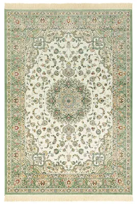 Productafbeelding van Naveh orient woonkamertapijt - Laagpolig - Franjes - Vintage - Oosters fluwelen tapijt voor eetkamer - Woonkamer - Rayon