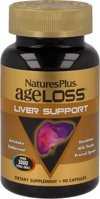 Produktbild von Natures Plus AgeLoss Liver-Support - 90 veg. Kapseln