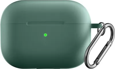 Produktbild von Hülle für Apple AirPods Pro 2 Silikon Case Cover Bumper Schutzhülle Dunkelgrün