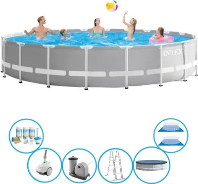 Obrázok produktu pre Rám bazéna Intex Prism - vrátane príslušenstva - 610x132 cm