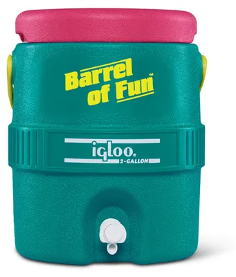 Getränkespender 11,4 L Retro-Kühlfass für Outdoor & Partys