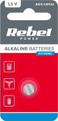 Obrázek produktu pro Baterie REBEL EXTREME AG9 1 ks/krabička. SR45