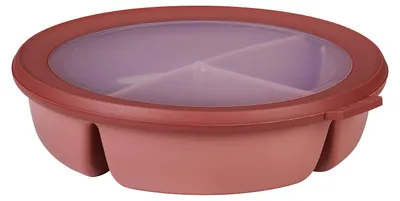 Produktbild von Mepal - Bento Schüssel mit 3 Fächern Rund Cirqula - 1 l - Vivid mauve