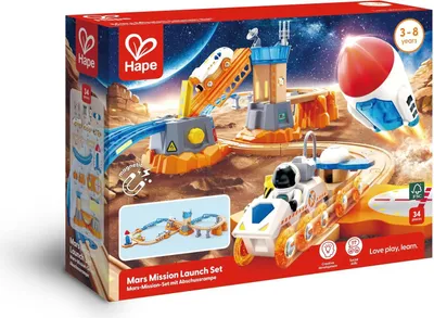 Produktbild von Hape E3798 Zugset Weltraummission