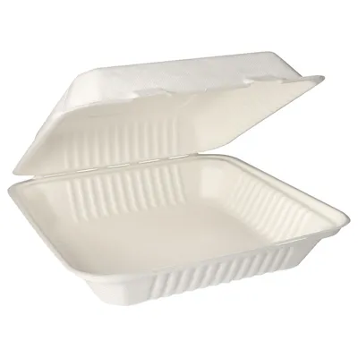 Zdjęcie produktu dla Papstar Menüboxen ungeteilt Pure 80x255x255 mm 25 Stück