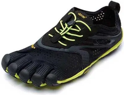 Produktbild von Vibram Fivefingers V-run Laufschuhe Schwarz EU 40 Mann Schwarz EU 40