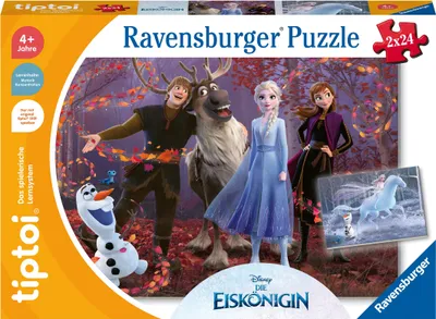 Obrázok produktu pre Ravensburger 00134 PfkE Ľadová kráľovná '22 2x24