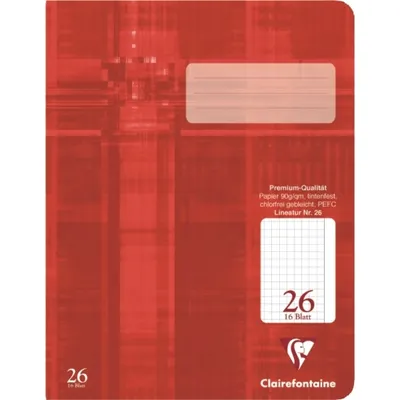 Produktbild von Schulheft A4 Lineatur 26 16 Blatt