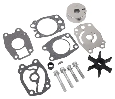 Image de Kit de réparation de la roue de la pompe à eau pour moteur hors-bord 6F5 W0078 00 Kit de remise à neuf de la roue pour moteur hors-bord CV40ELD de 40 ch