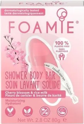 Produktbild von Foamie Shower Body Bar Kirschblüte &amp; Reismilch 80 g